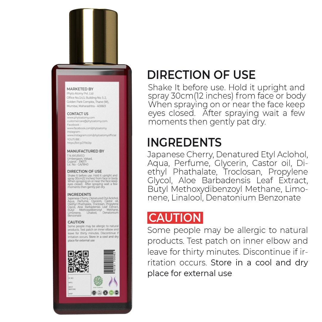 Japanese Cherry Body Mist (200 ml)